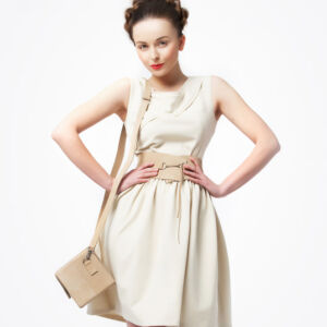 Beige Dress